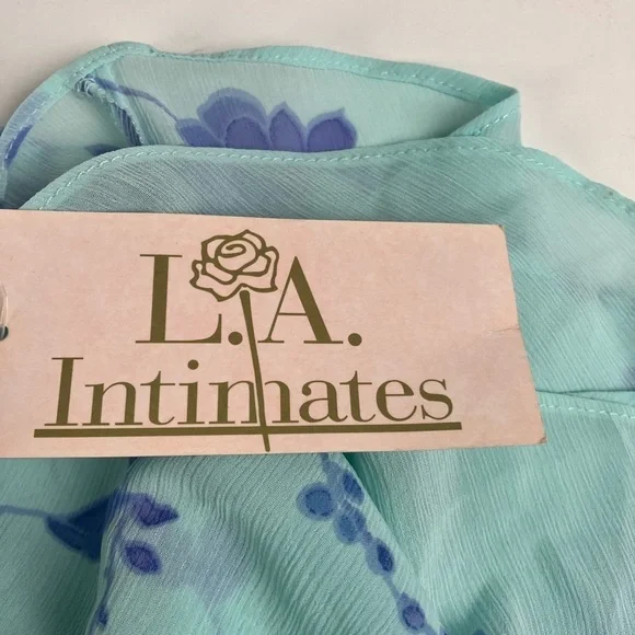 L.A. Intimates Floral Robe - Picture 6 of 9